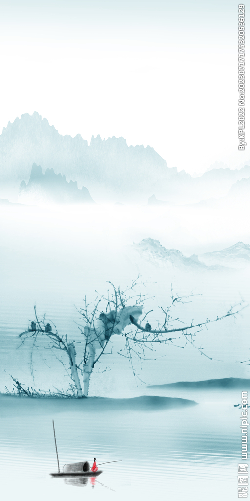 蓝色 高端高档玄关 Tif分层