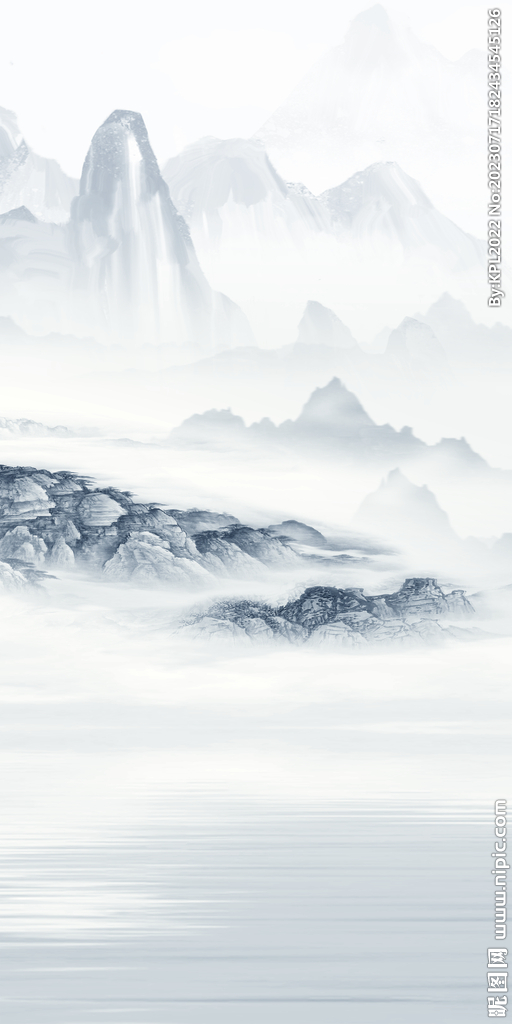 蓝色 新品人气玄关 tif分层