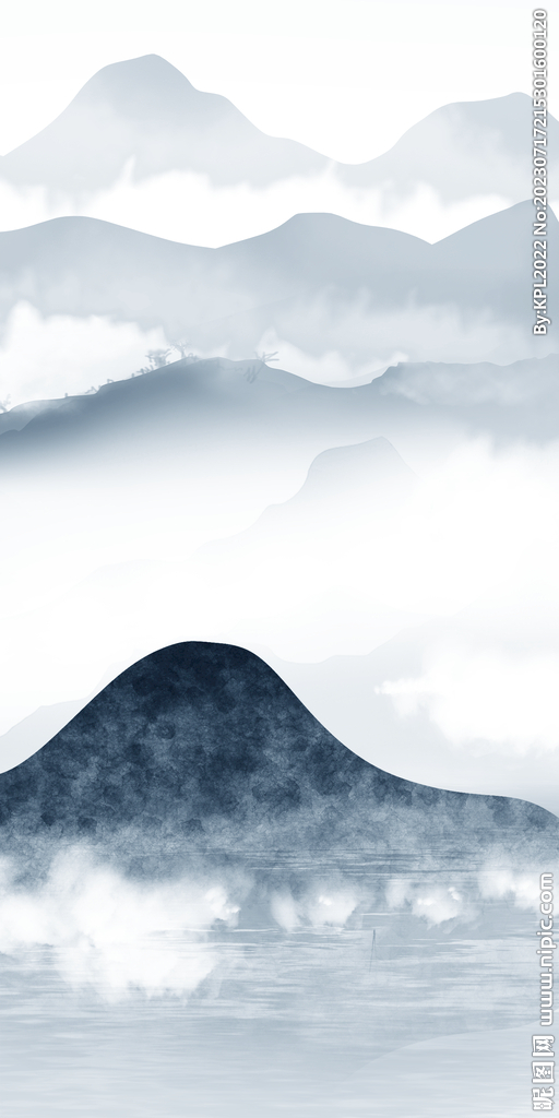 蓝色 简约高档玄关 tiF分层