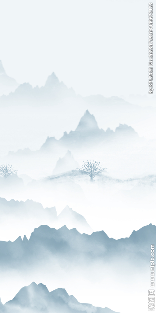 蓝色 高档现代玄关 tiF分层