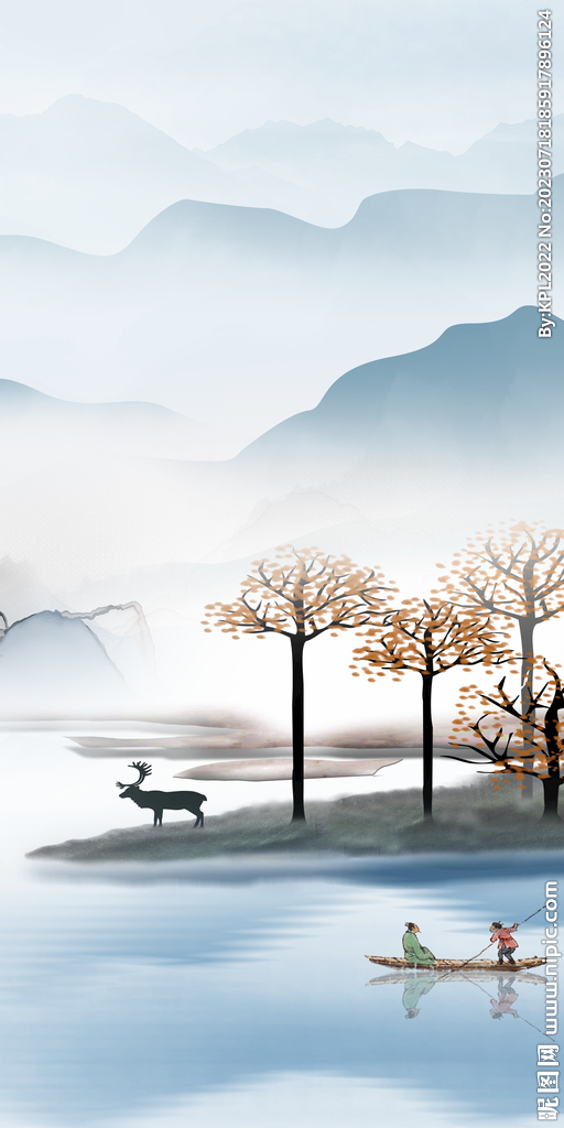 新传 新简约玄关画 TiF分层