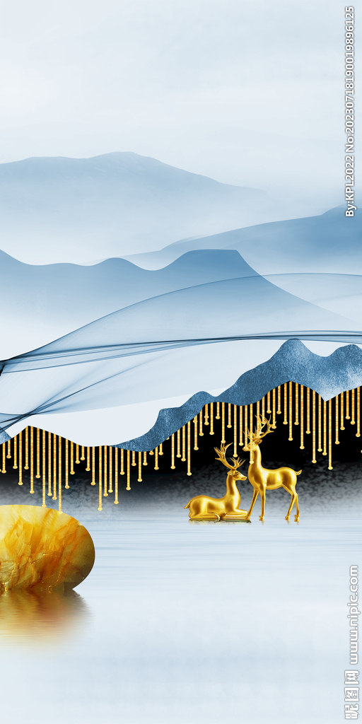 新品 新简约玄关画 TiF分层