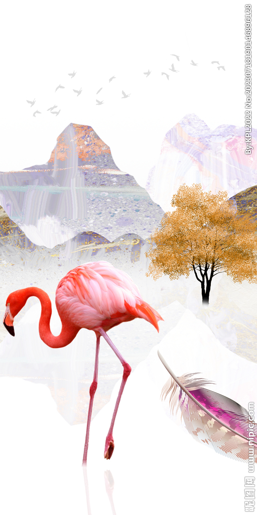 现代 高清新装饰画 TIF分层