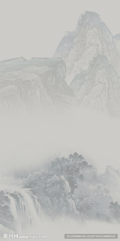 新款 爆款新玄关画 tiF分层