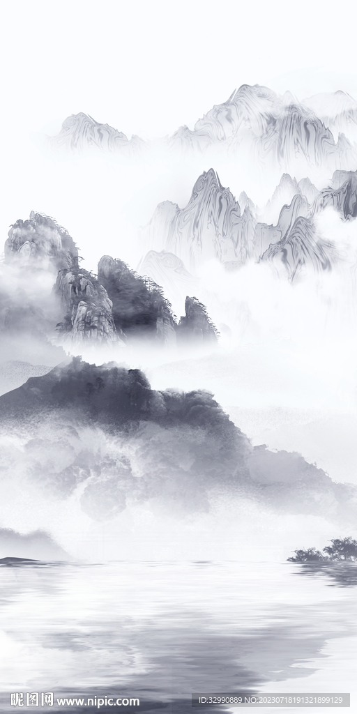 新传 爆款新玄关画 tiF分层