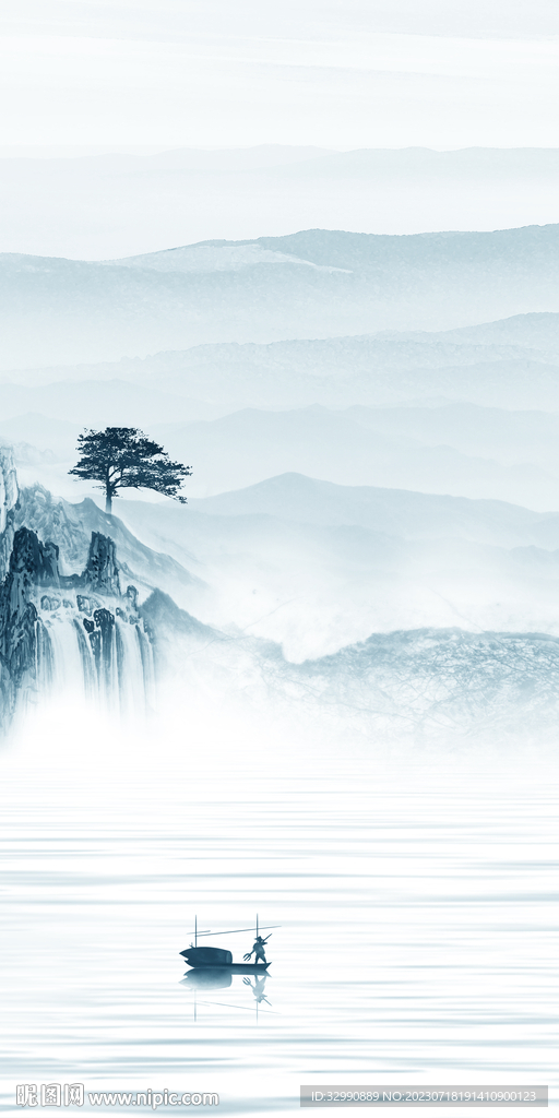 高清 爆款新玄关画 tiF分层