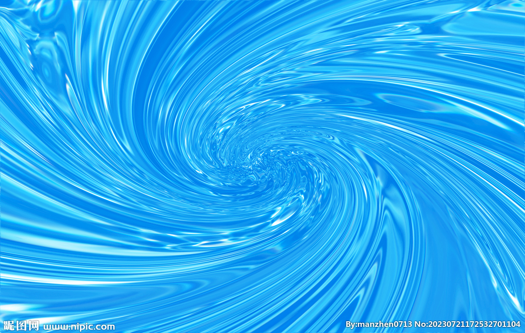海洋旋涡背景装饰画