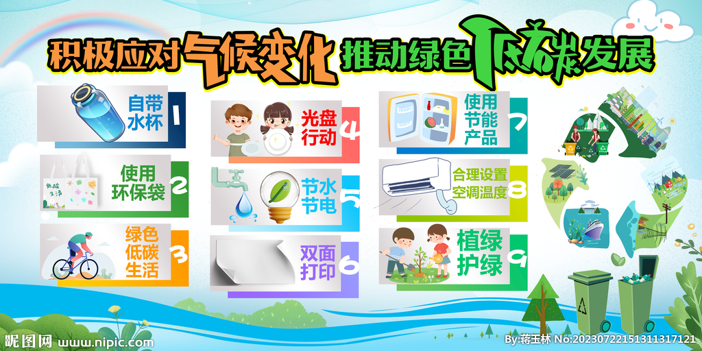 积极应对气候变化推动绿色低碳发