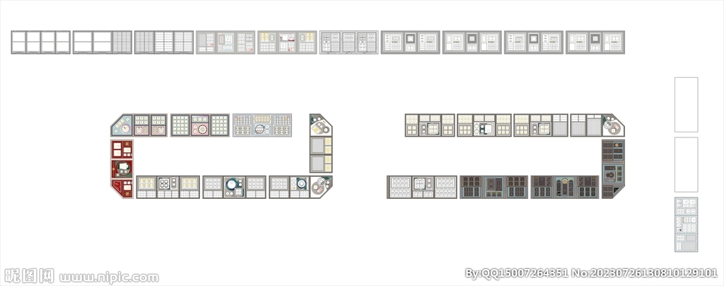 珠宝道具陈列图