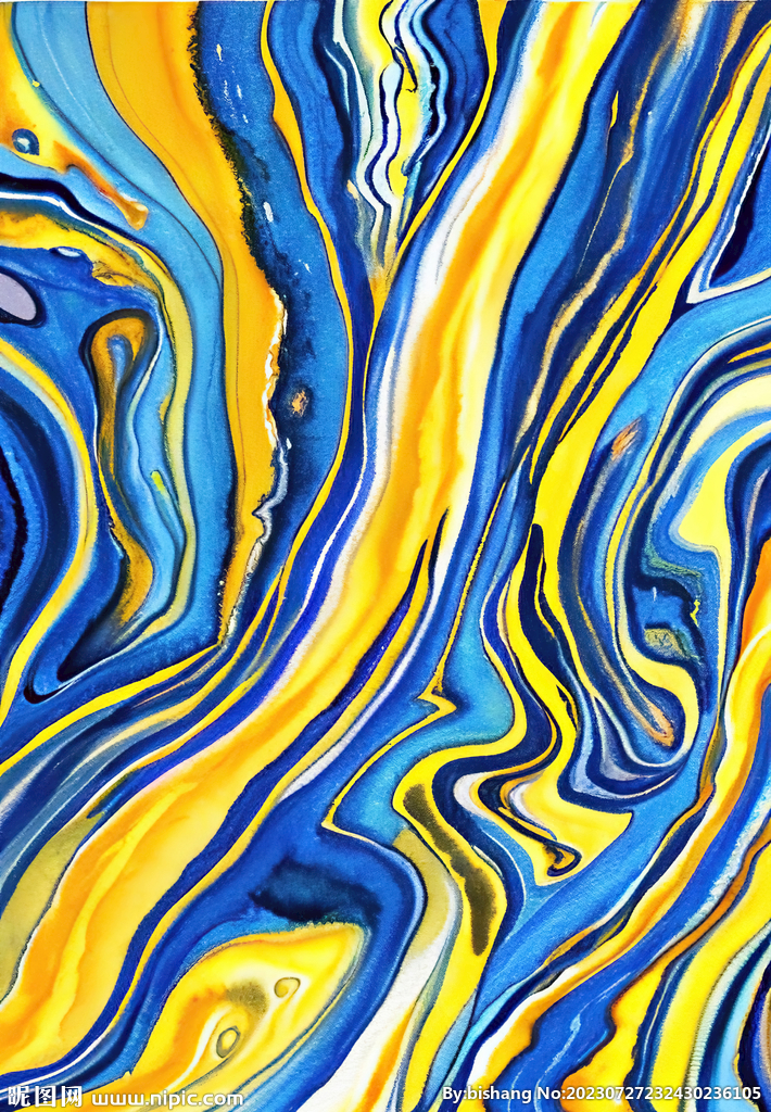 炫彩流体抽象背景