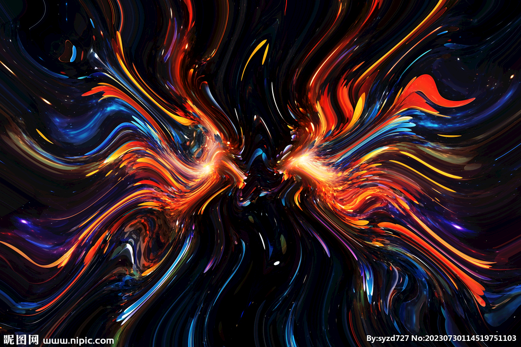 酒吧ktv夜店炫酷背景画