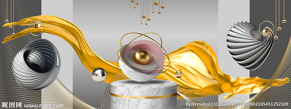 新中式三连装饰画三连装饰画图片