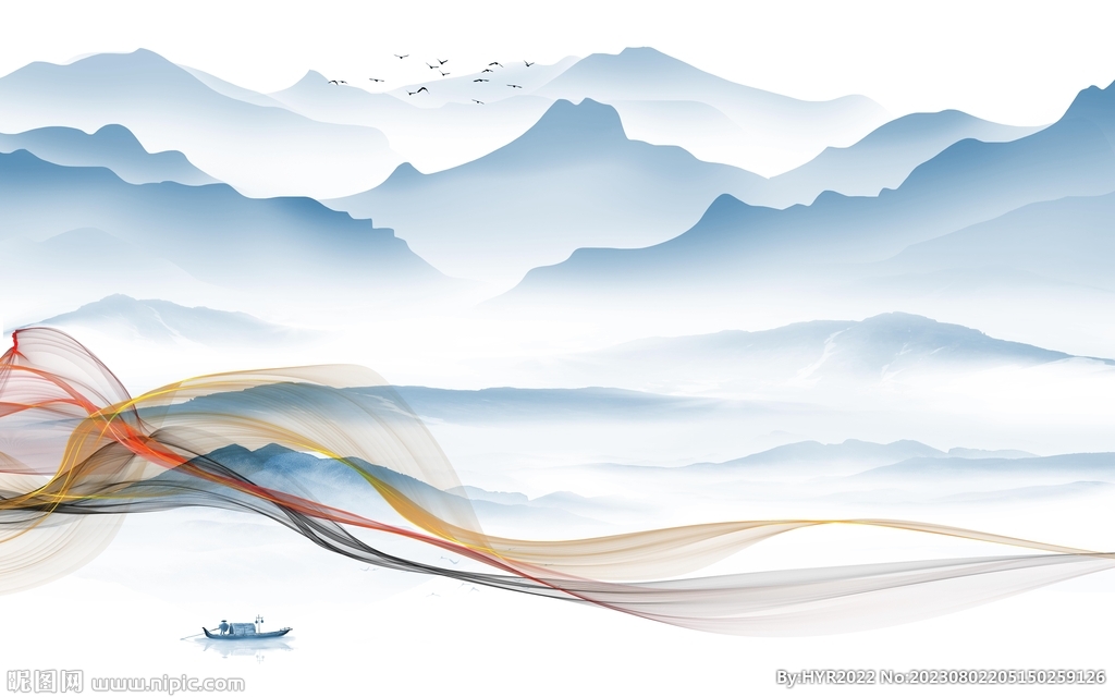 别墅 高档新款山水 tif分层