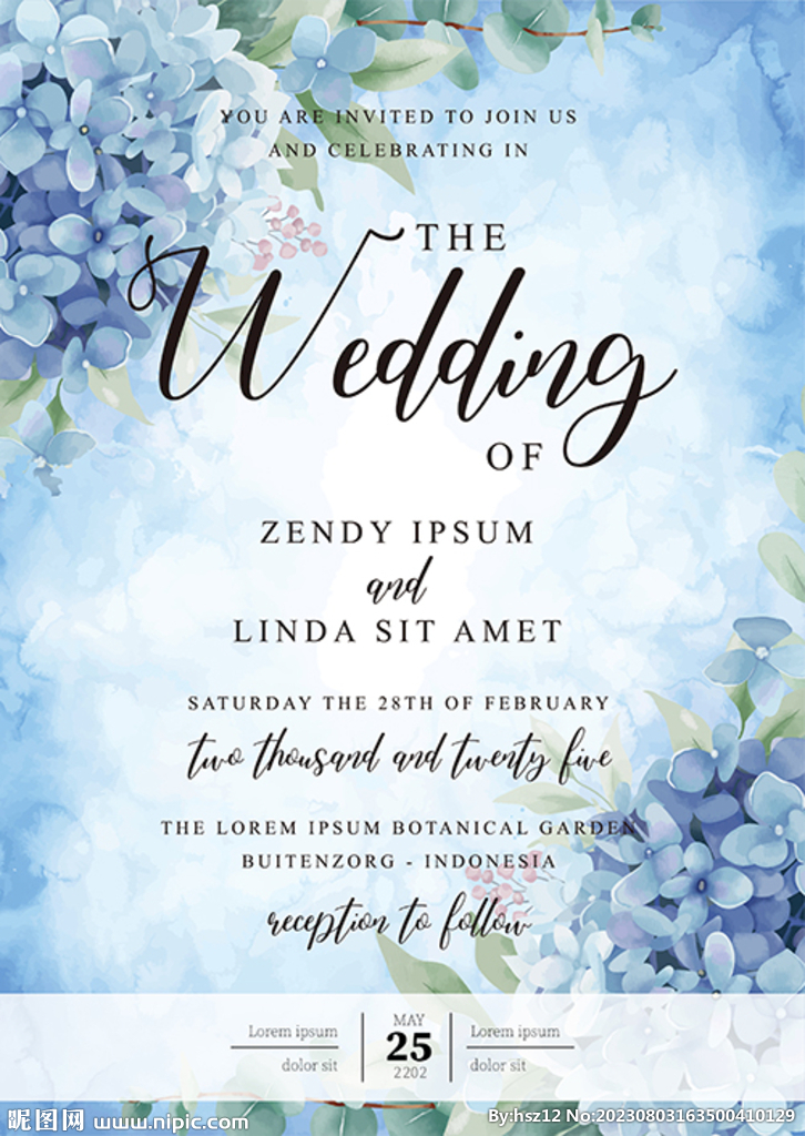 婚庆婚礼请帖邀请函婚纱结婚浪漫