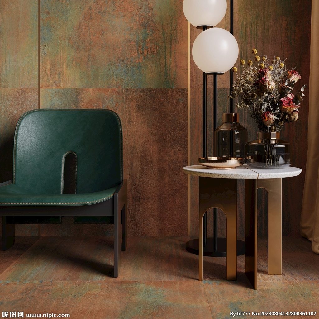 现代意式 家居休闲区效果图