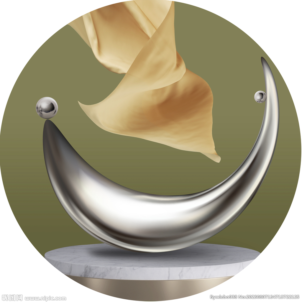 轻奢艺术品时尚圆形挂画