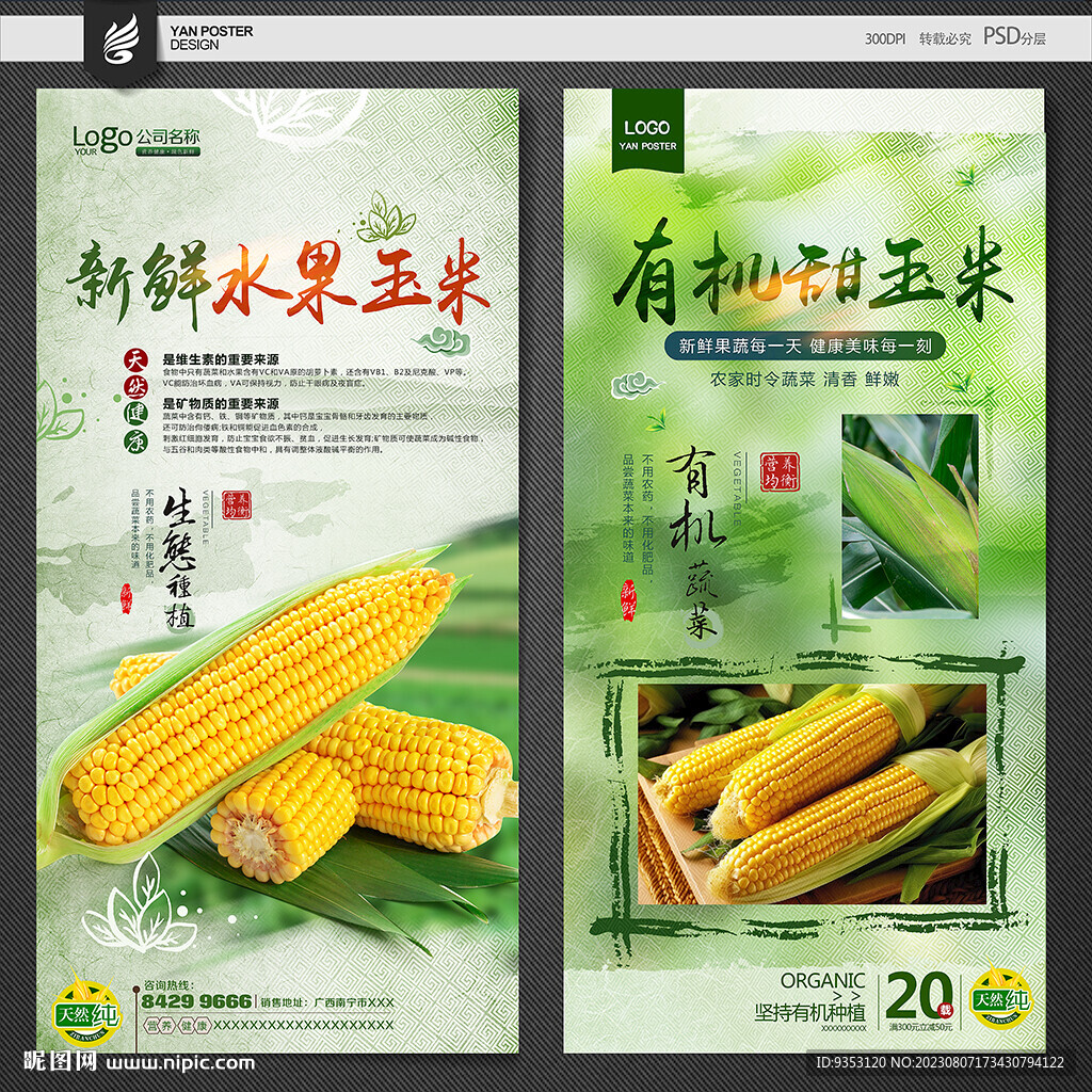 玉米海报