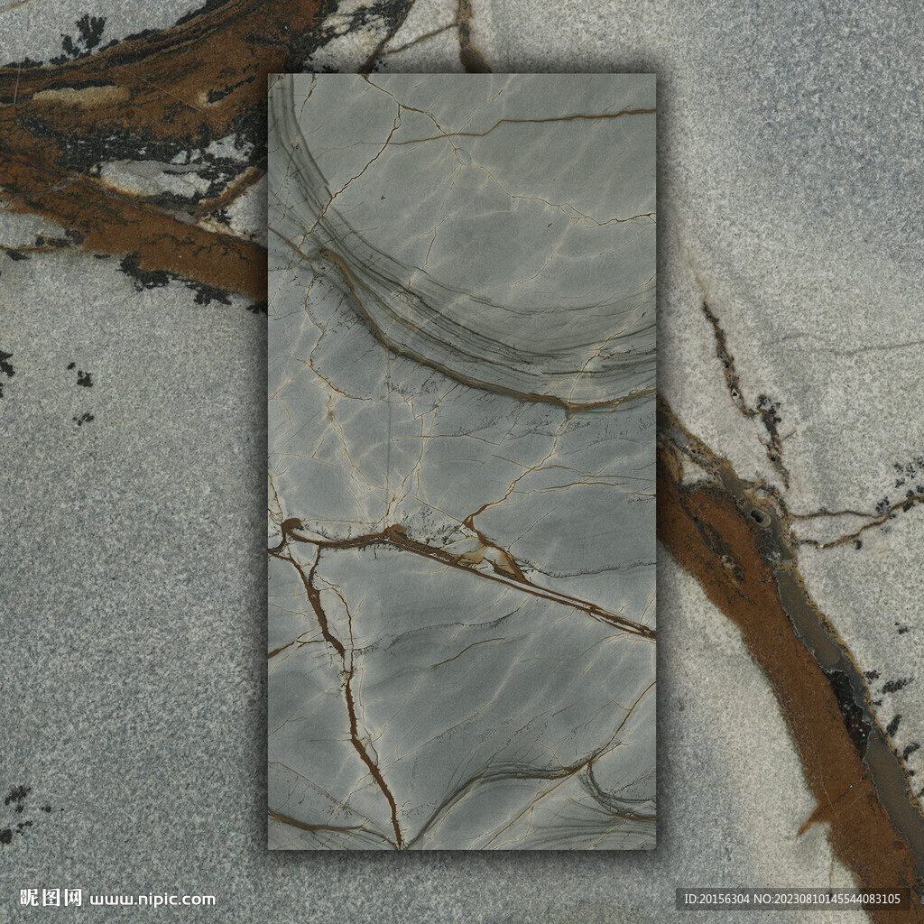 蓝色罗马大理石瓷砖设计文件