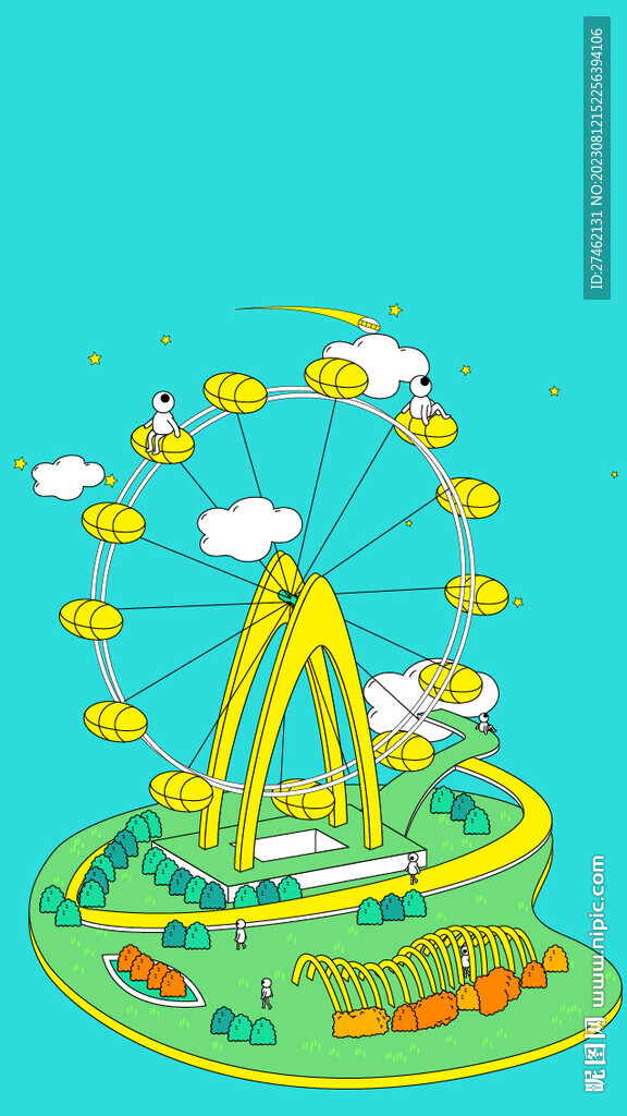 商业矢量海报背景