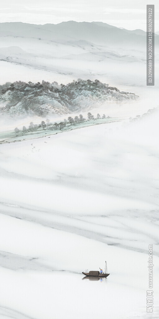 清晰 简约新玄关画 Tif分层