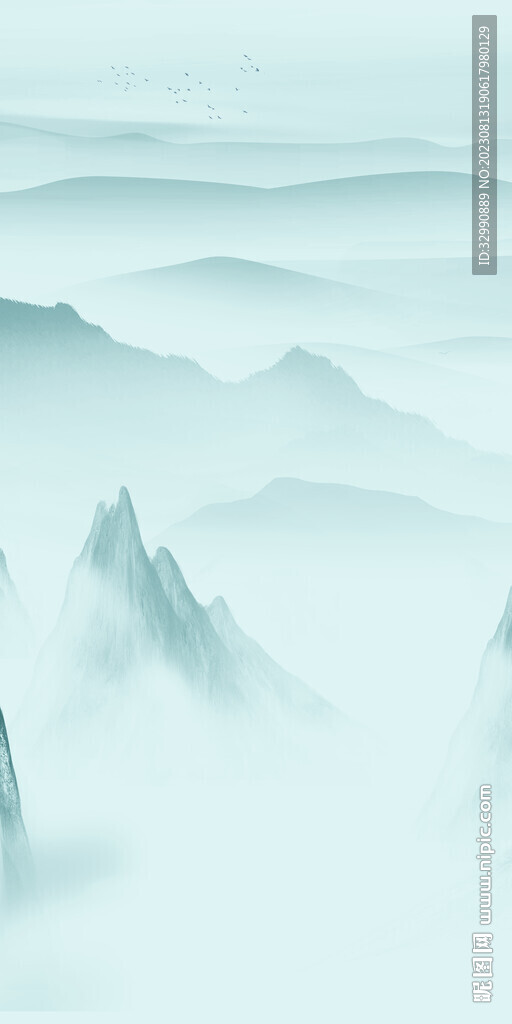 人气 新清晰玄关画 Tif分层