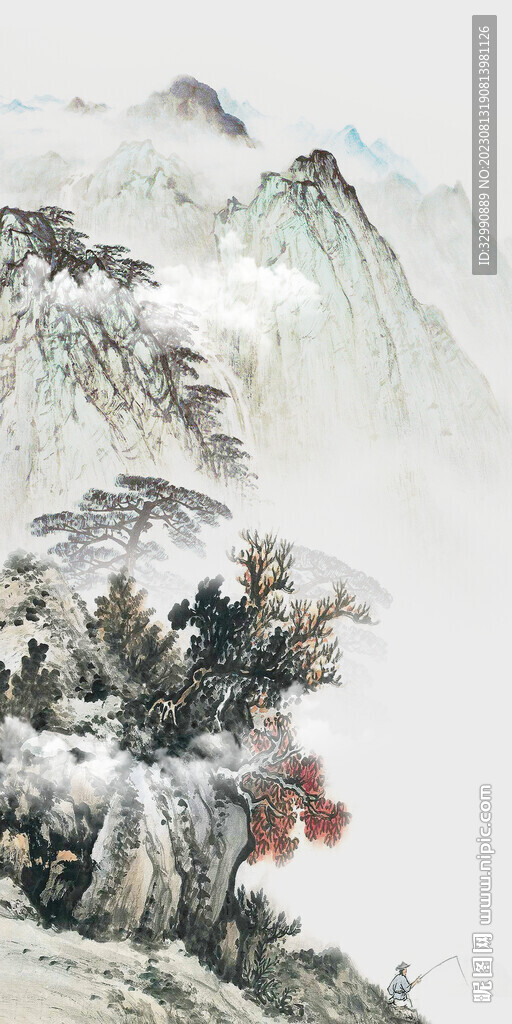 大气 高端新玄关画 Tif分层