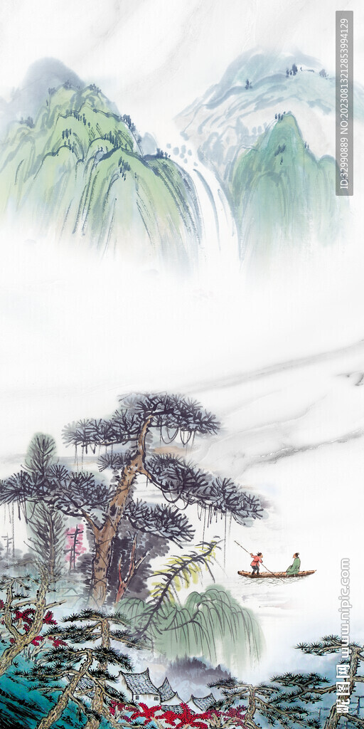 简约 新清晰玄关画 TiF分层