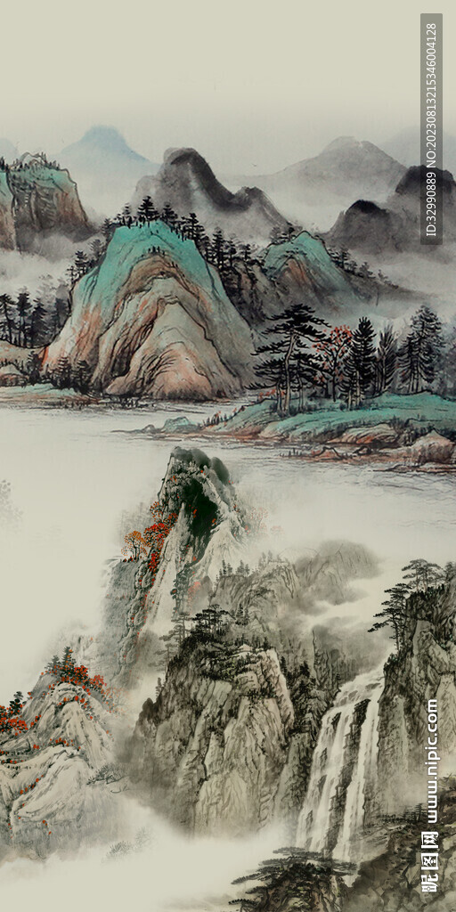 新款 新清晰玄关画 TiF分层