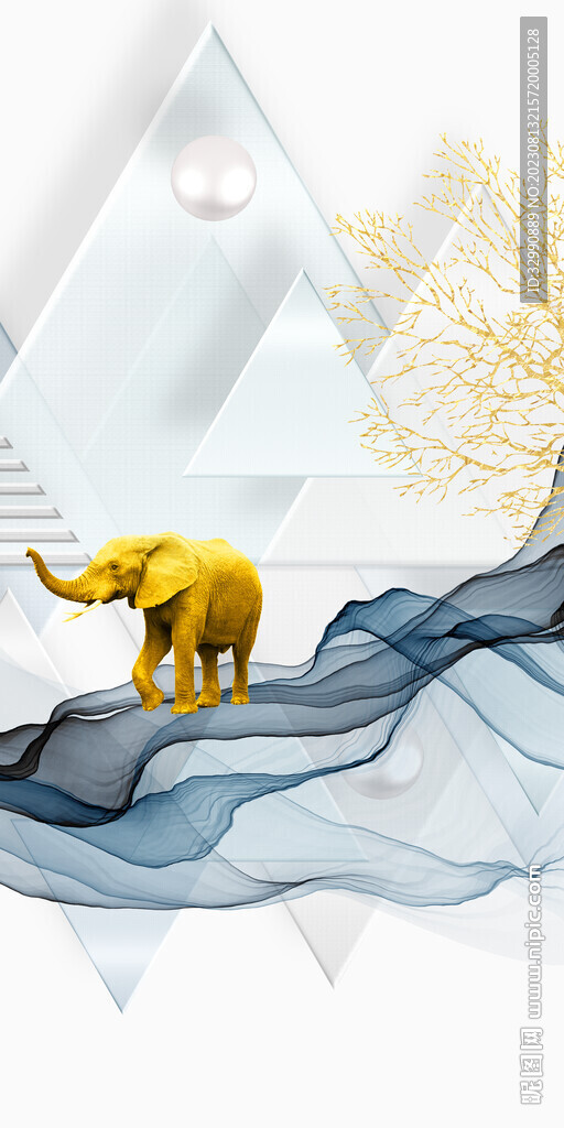 简约 现代欧式玄关 TIF分层