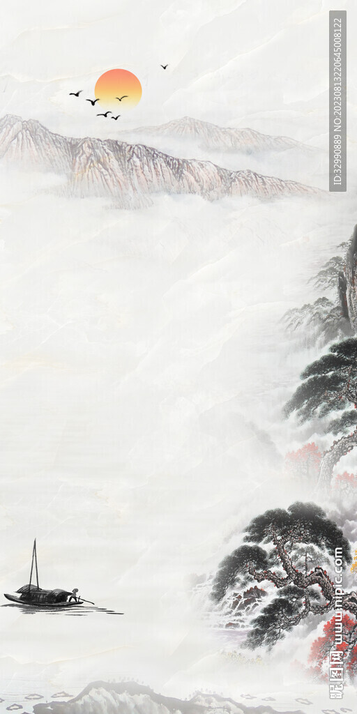 爆款 新简约玄关画 tiF分层