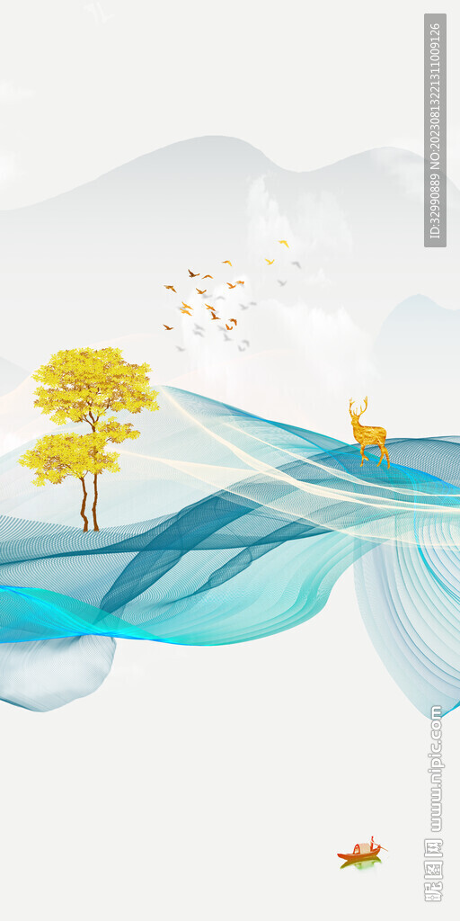 人气 新简约玄关画 tiF分层