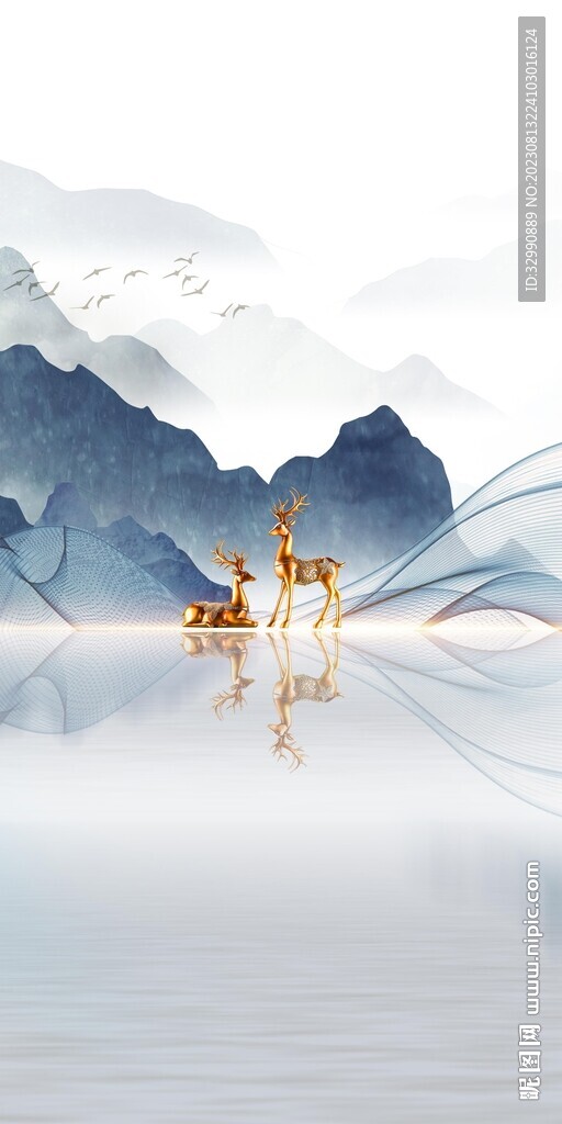 中式 人气玄关新画 TiF分层