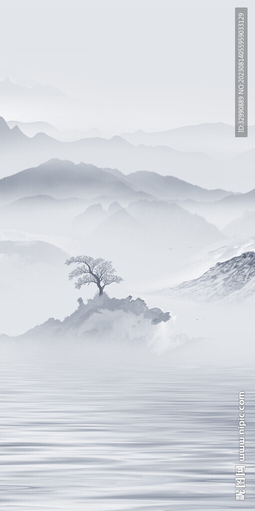 中式 高档玄关新画 Tif分层