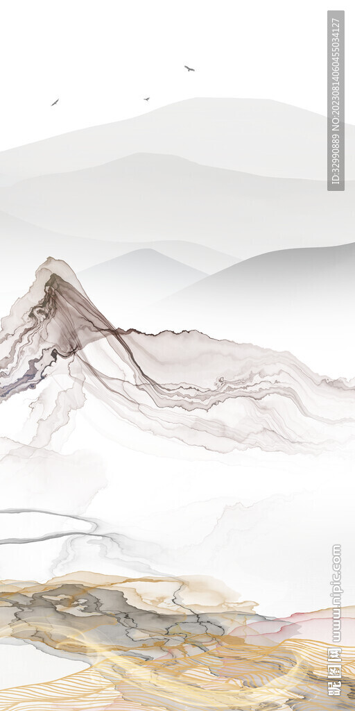 爆款 高档玄关新画 Tif分层