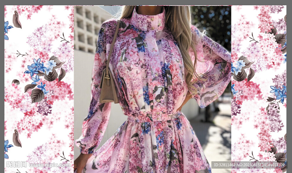 大牌花 绣球花 手绘花