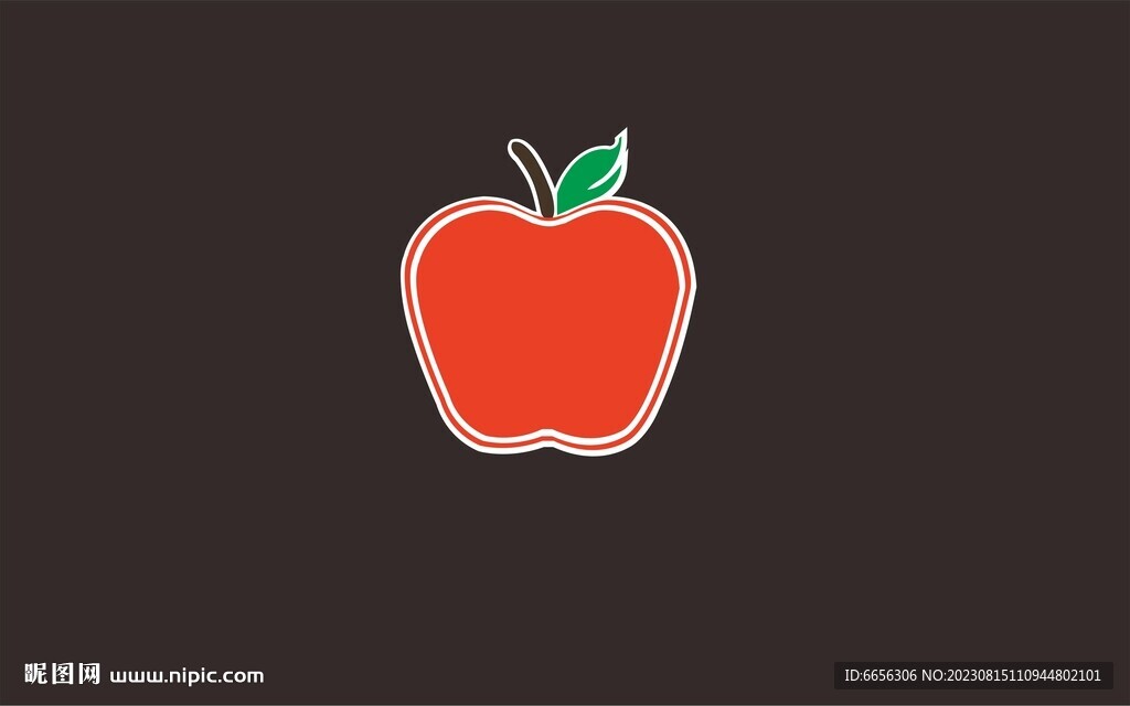 苹果矢量图