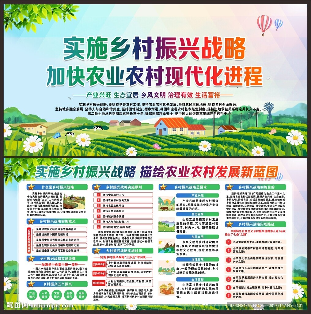 乡村振兴宣传栏