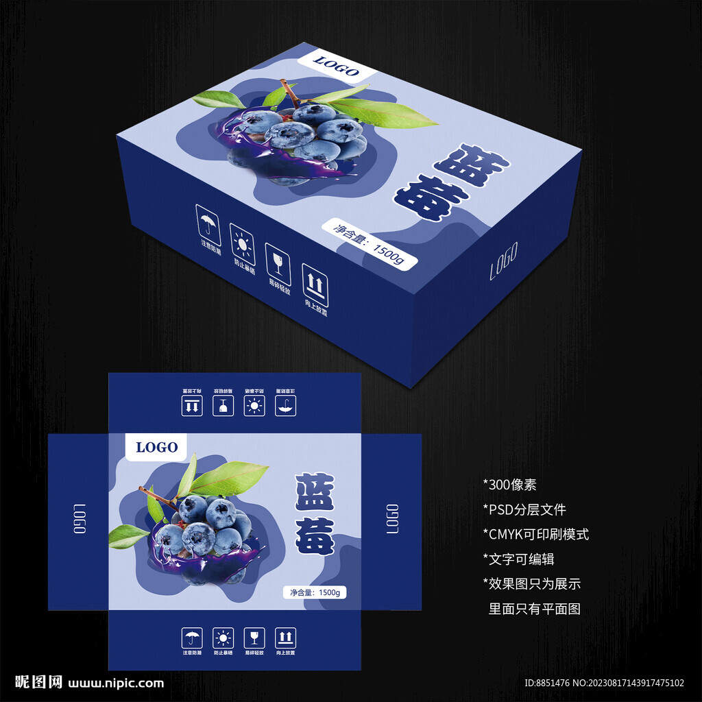 蓝莓包装