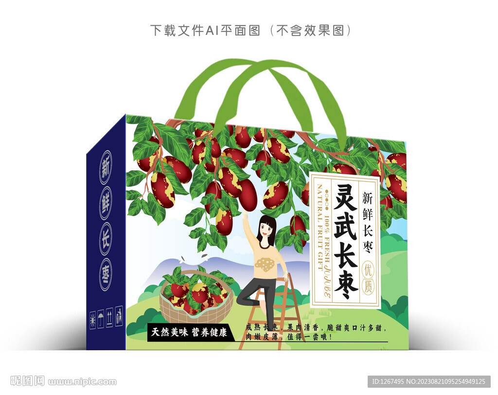 长枣彩盒