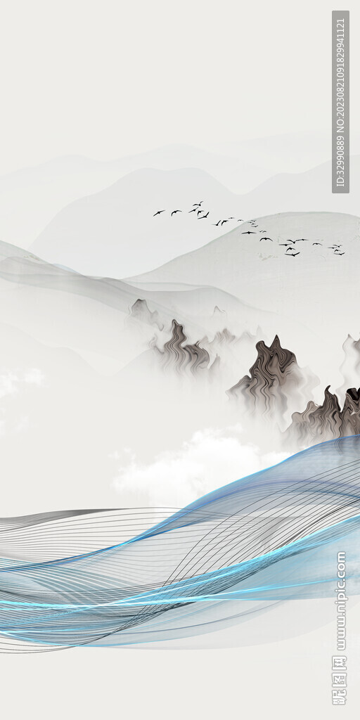 人气 新品玄关框画 Tif分层