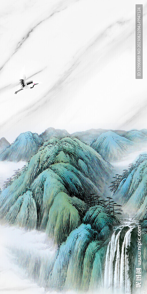 大气 最新款玄关画 Tif分层