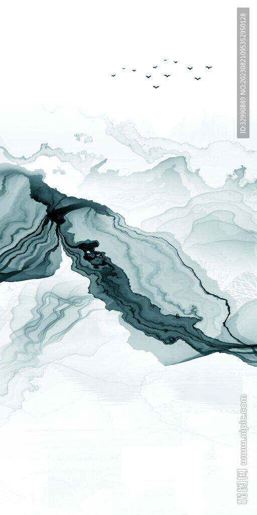 大气 简约新玄关画 Tif分层