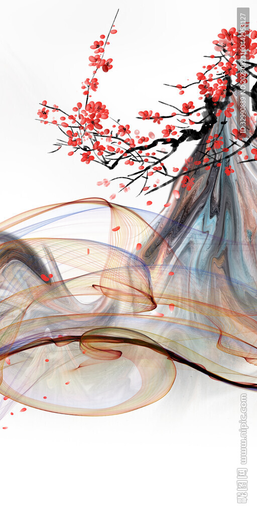 意境 大气新玄关画 TiF分层