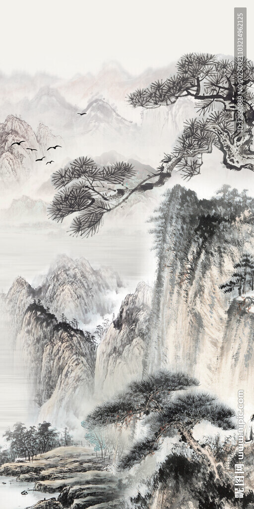 别墅 新清晰玄关画 TiF分层