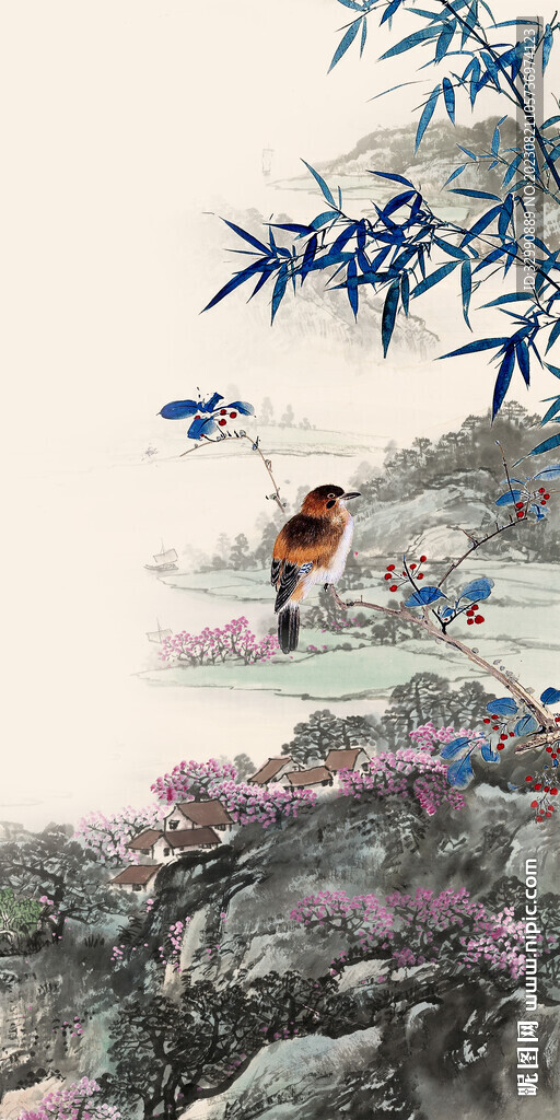 爆款 新清晰玄关画 Tif分层