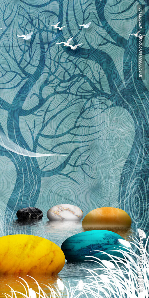 现代 高端新装饰画 TIF分层