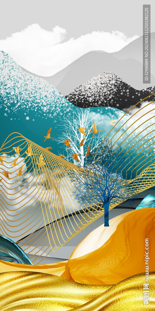 别墅 高端大气玄关 TIf分层