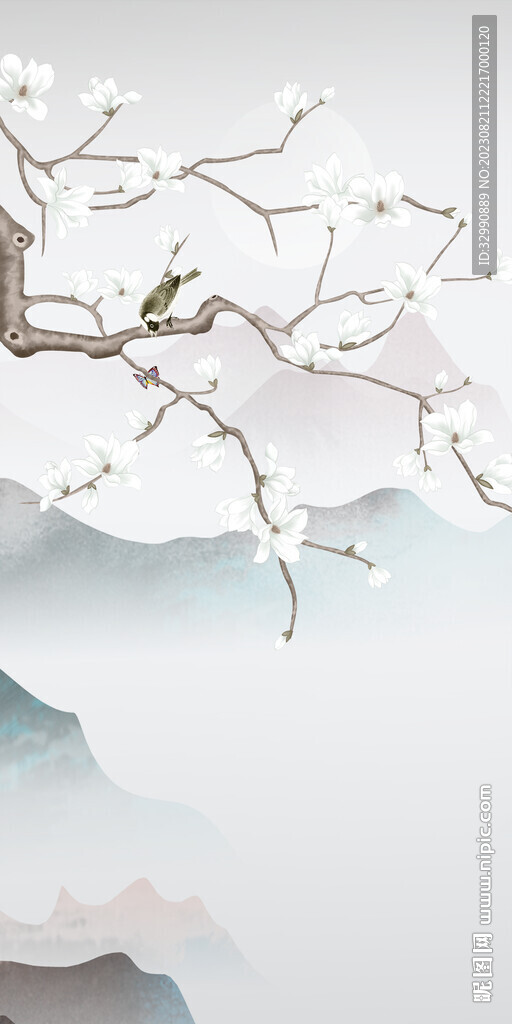 高清 人气简约玄关 TIF分层