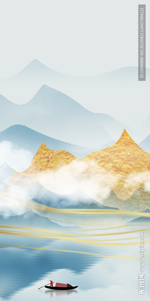 简约 最新中式玄关 Tif分层