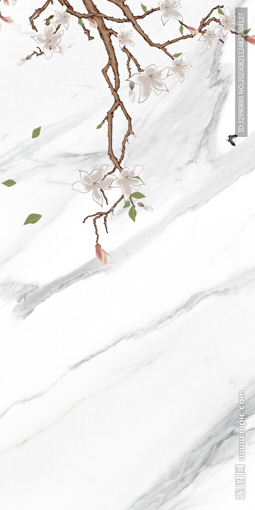 清晰 中式意境玄关 Tif分层